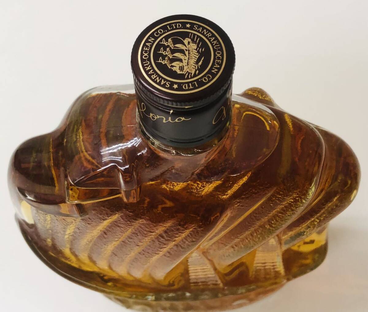 【未開栓】GLORIA OCEAN グロリアオーシャン ウイスキー 特級 シップボトル 三楽オーシャン 古酒 アルコール43度 760mlの画像3