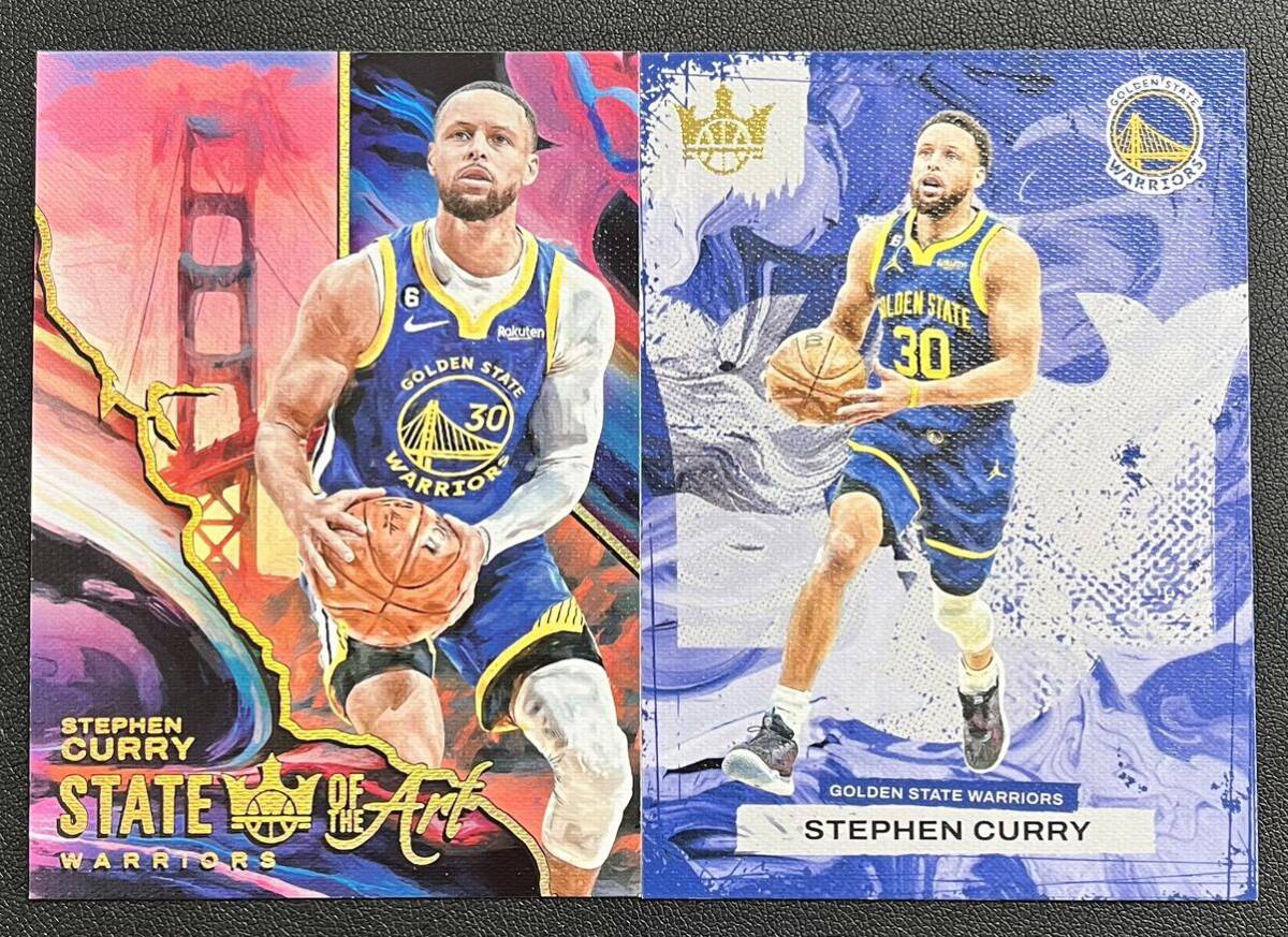 2023-24 Court Kings NBA Stephen Curry Warriors State of the Art #1 Insert SSP Case Hit Base #7 2枚_画像2