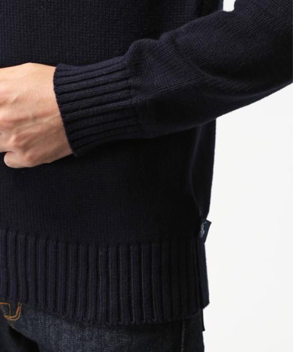 USA製 美品 Ｌサイズ ポロ ラルフローレン フラッグ コットン クルーネック セーター ユニセックス 星条旗セーター 綿100