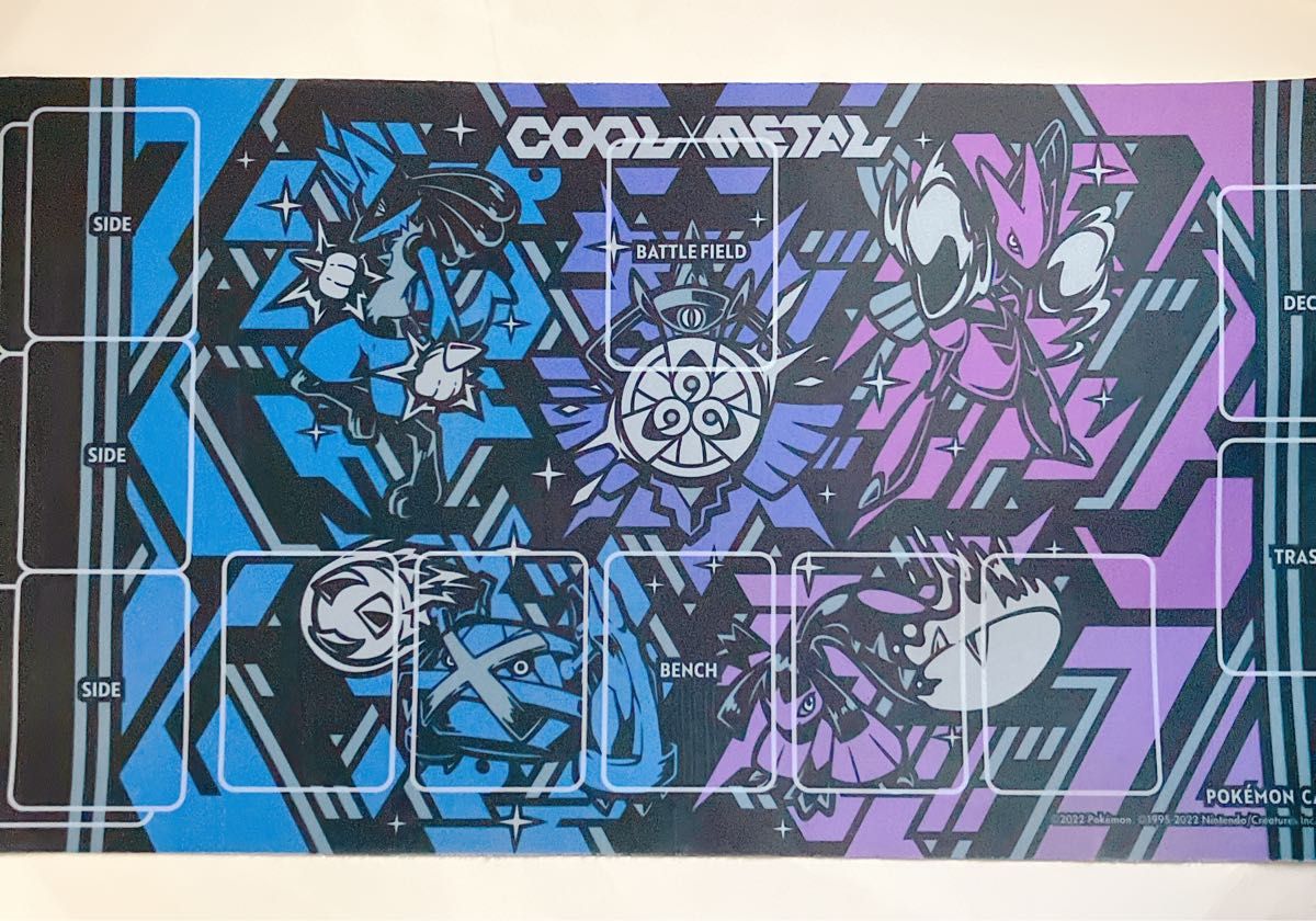 ポケモンカードゲーム サプライ プレイマット COOL×METAL クール ポケモンカードゲーム サプライ プレイマット COOL×METAL クール