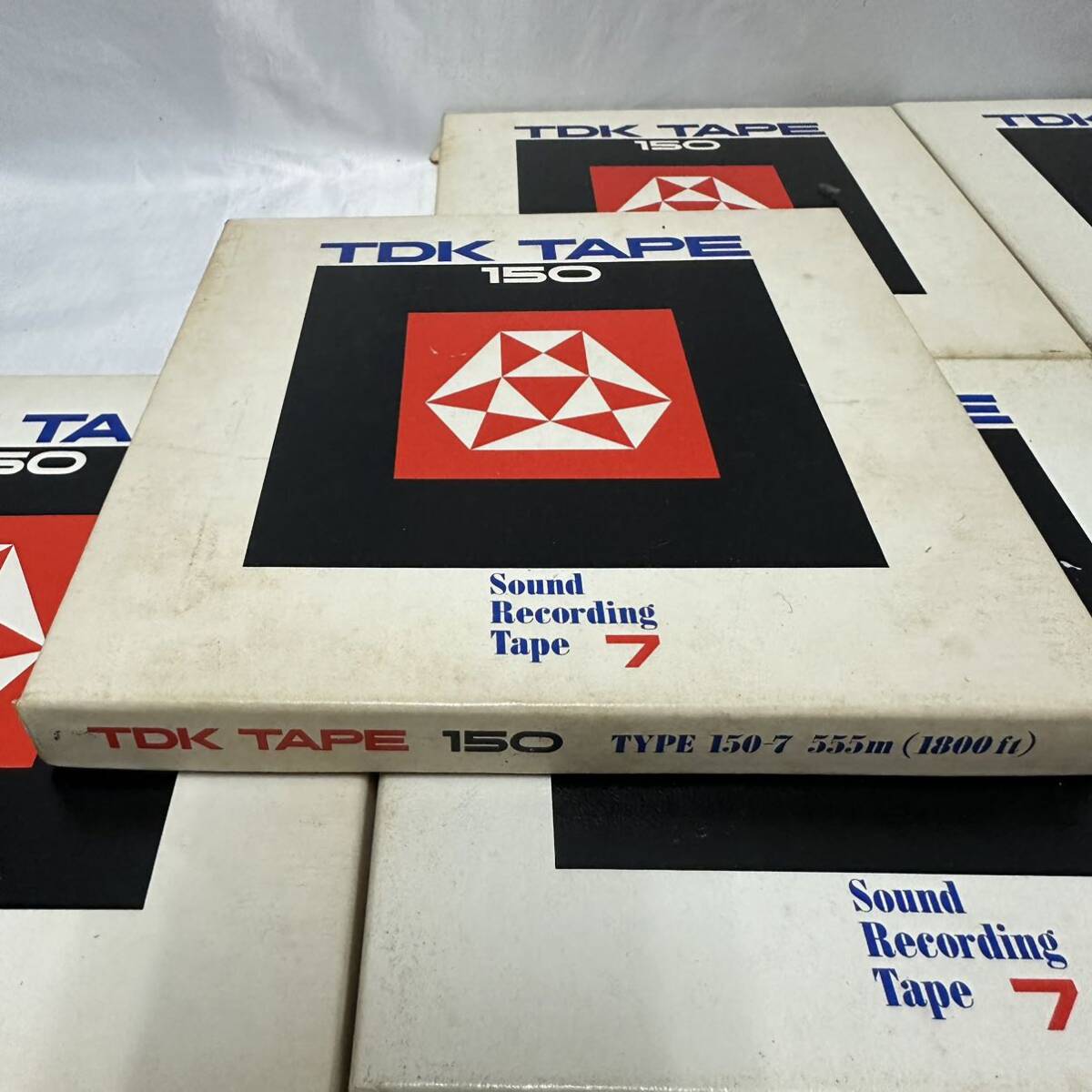 オープンリールテープ 計16点/SONY-TAPE 100/ TDK TAPE 150 /TDK TAPE AR-7D /Scotch 111 /FUJI FILM /SM-150P-7H ジャンク品の画像2