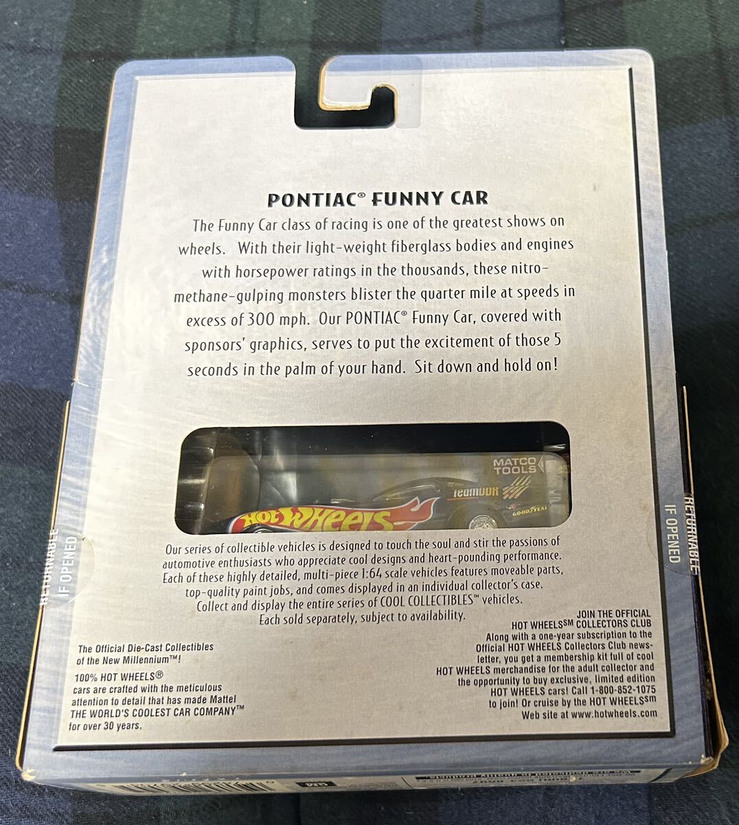 ホットウィール 100% ポンティアック ファニーカー hotwheels pontiac funny car の画像4