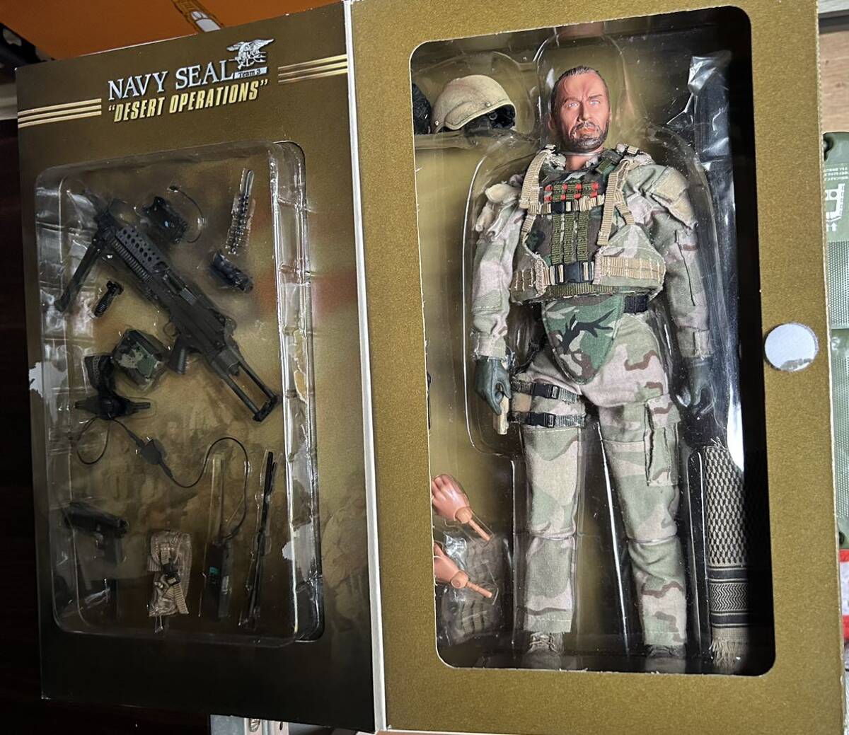 1/6 エリートフォース ネイビー シール チーム3 navy seal team3 desert operations raptor elite force の画像2