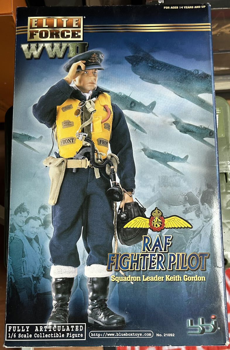 1/6 エリートフォース wwⅡ RAF FIGHTER PILOT elite force の画像1