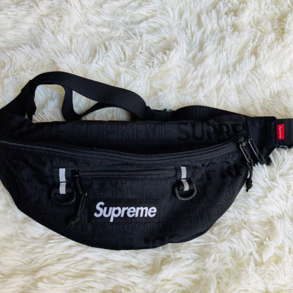 supreme waist bag 19ss cordura ボディバッグ ウエストバッグ シュプリーム ブラック ショルダー supreme waist bag 19ss cordura ボディバッグ ウエストバッグ シュプリーム ブラック ショルダー