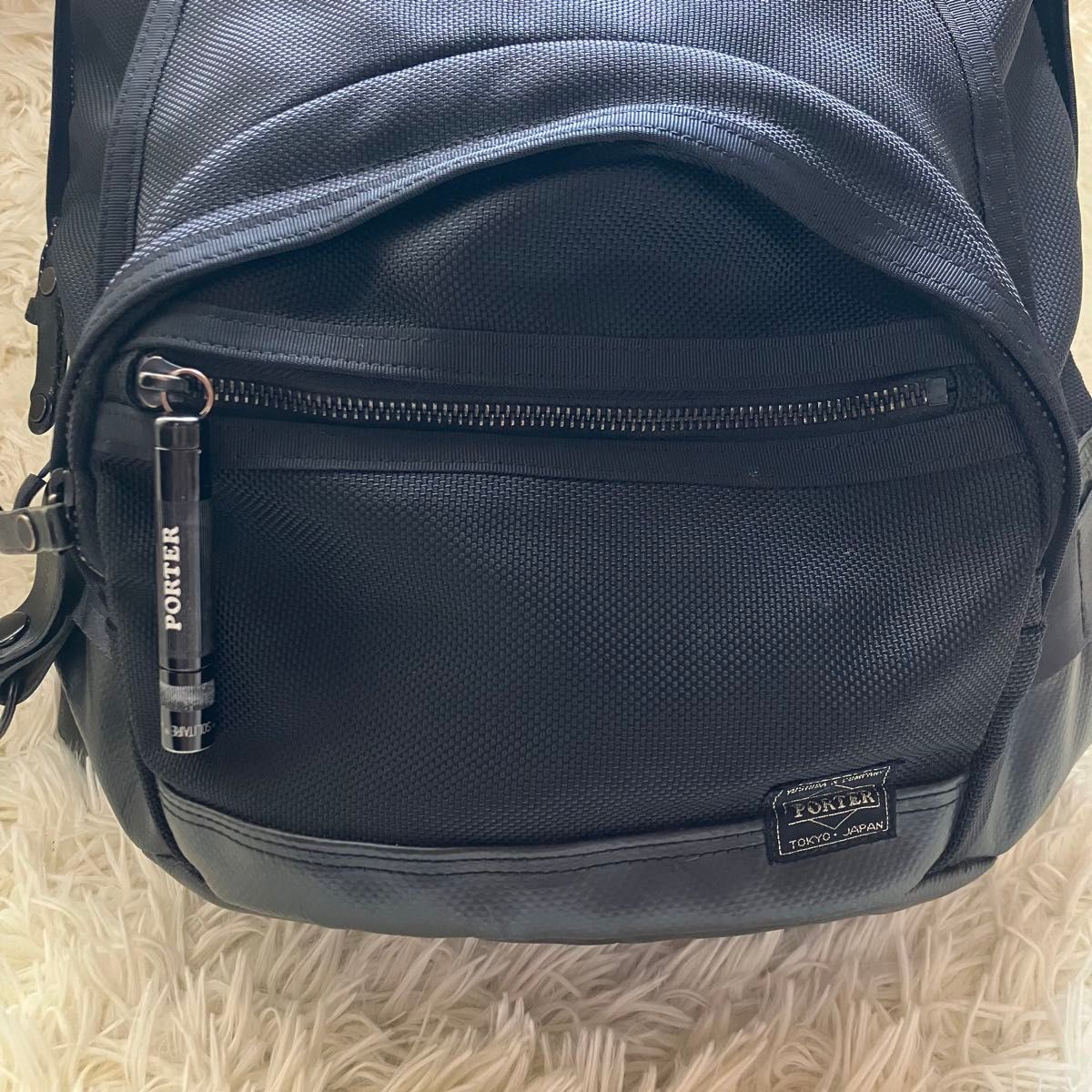 PORTER  HEAT DAYPACK ポーター　ヒートデイパック リュック　 レザー ブラック