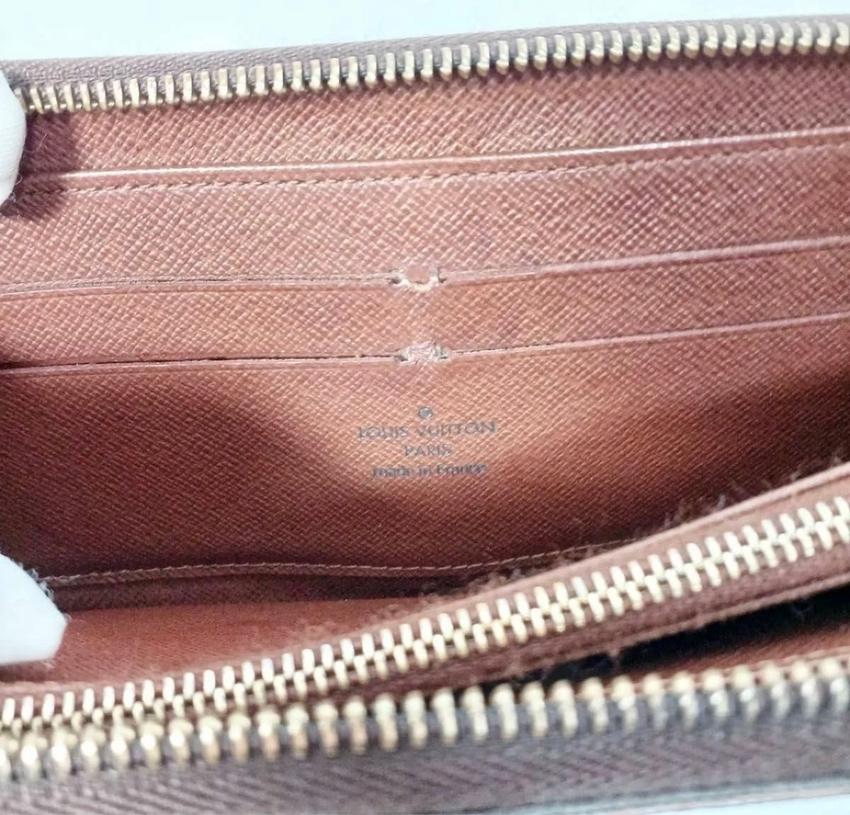 美品 ルイヴィトン LV 長財布 モノグラム ジッピーウォレット M42616 LOUIS VUITTON 