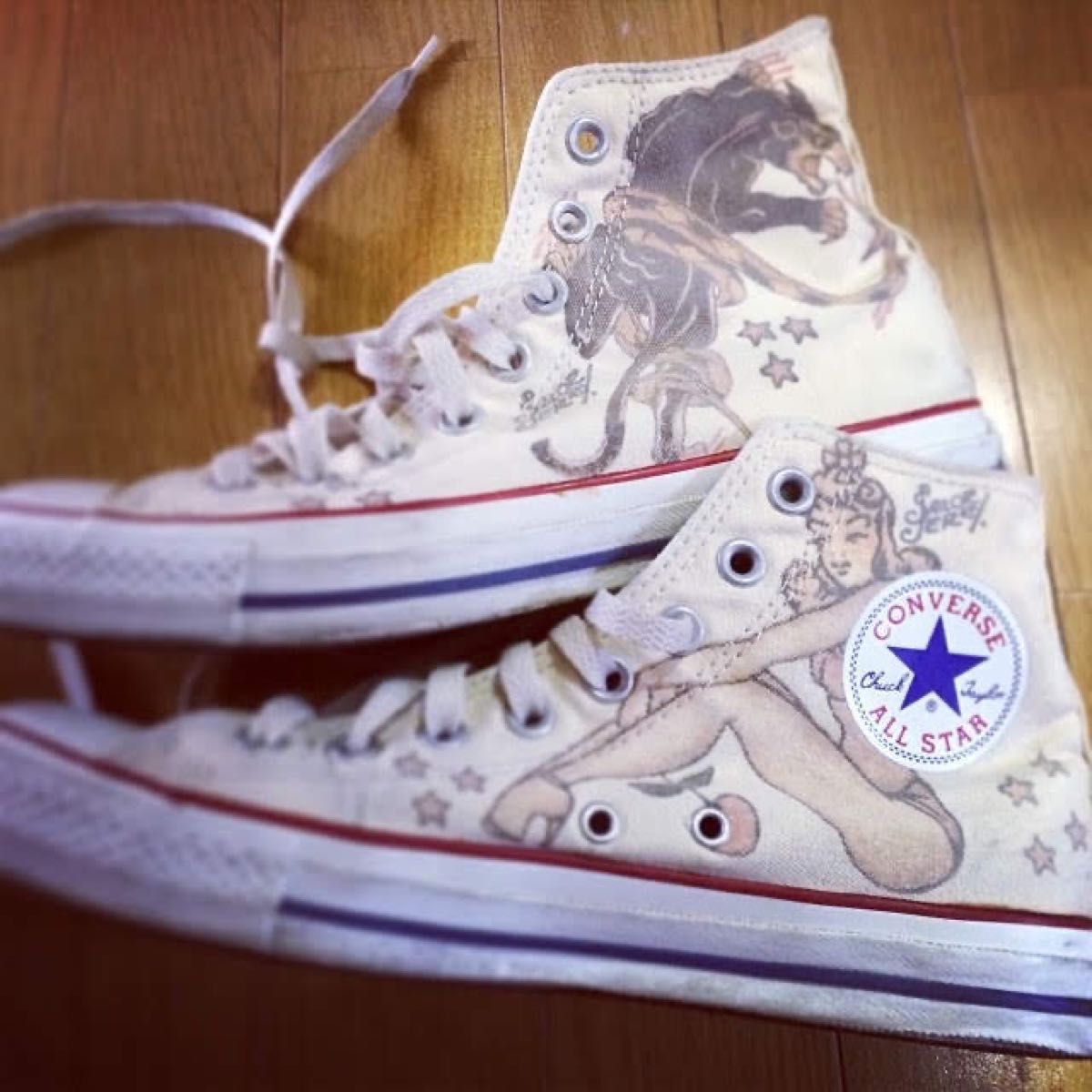 Converse  スニーカー CONVERSE コンバース キャンバス ハイカットスニーカー sailor jerry