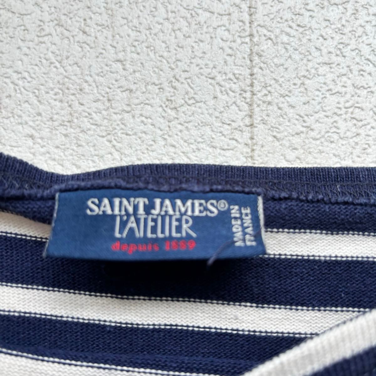 SAINT JAMES｜セントジェームス　バスクシャツ　ウェッソン　ボーダー柄