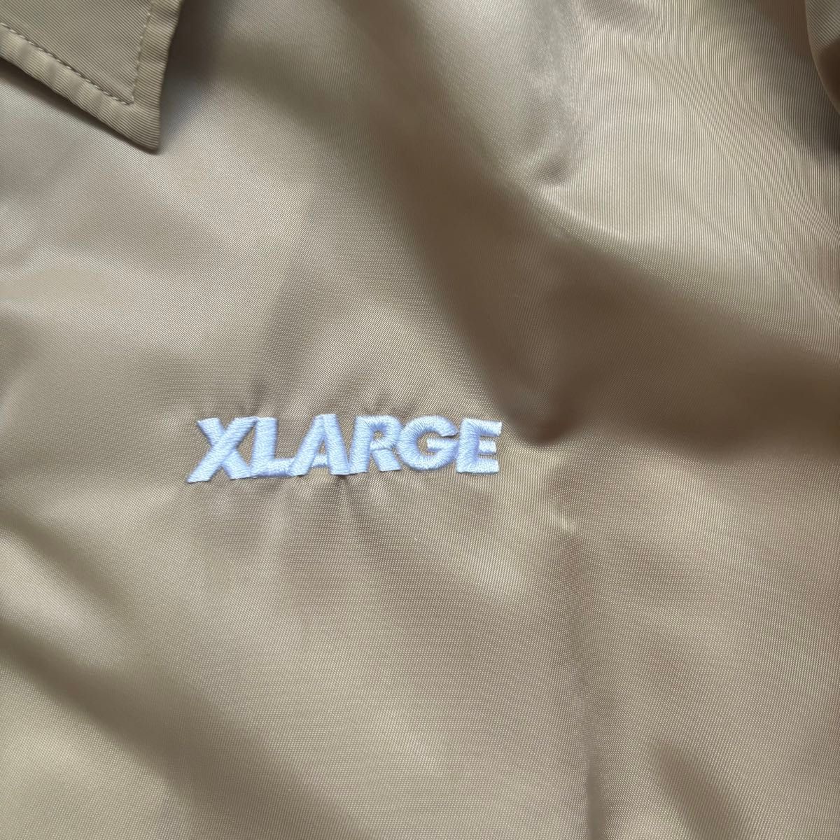 XLARGE｜エクストララージ　ナイロンコーチジャケット　ビックロゴ　ストリート