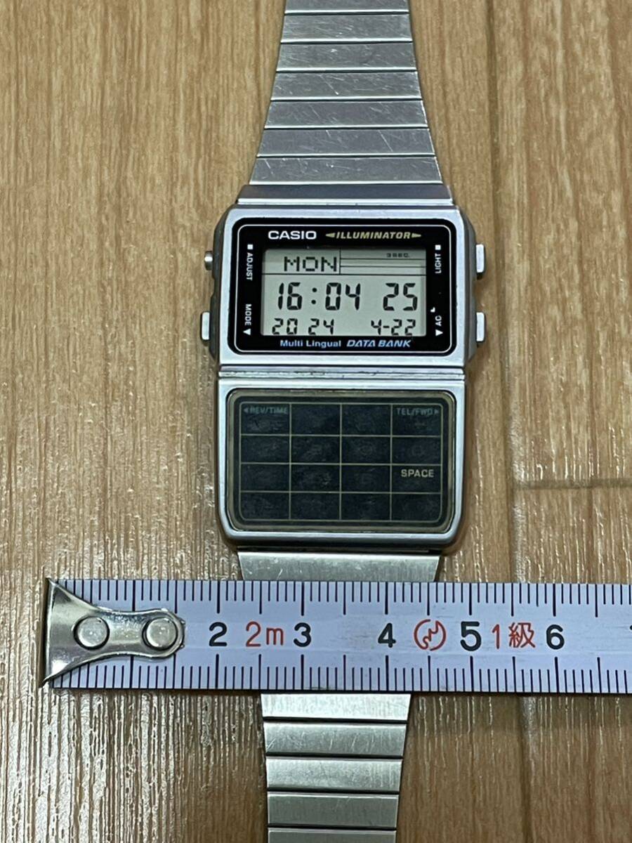 CASIO データバンク デジタル 腕時計 DBC-611 電池新品交換済みの画像10