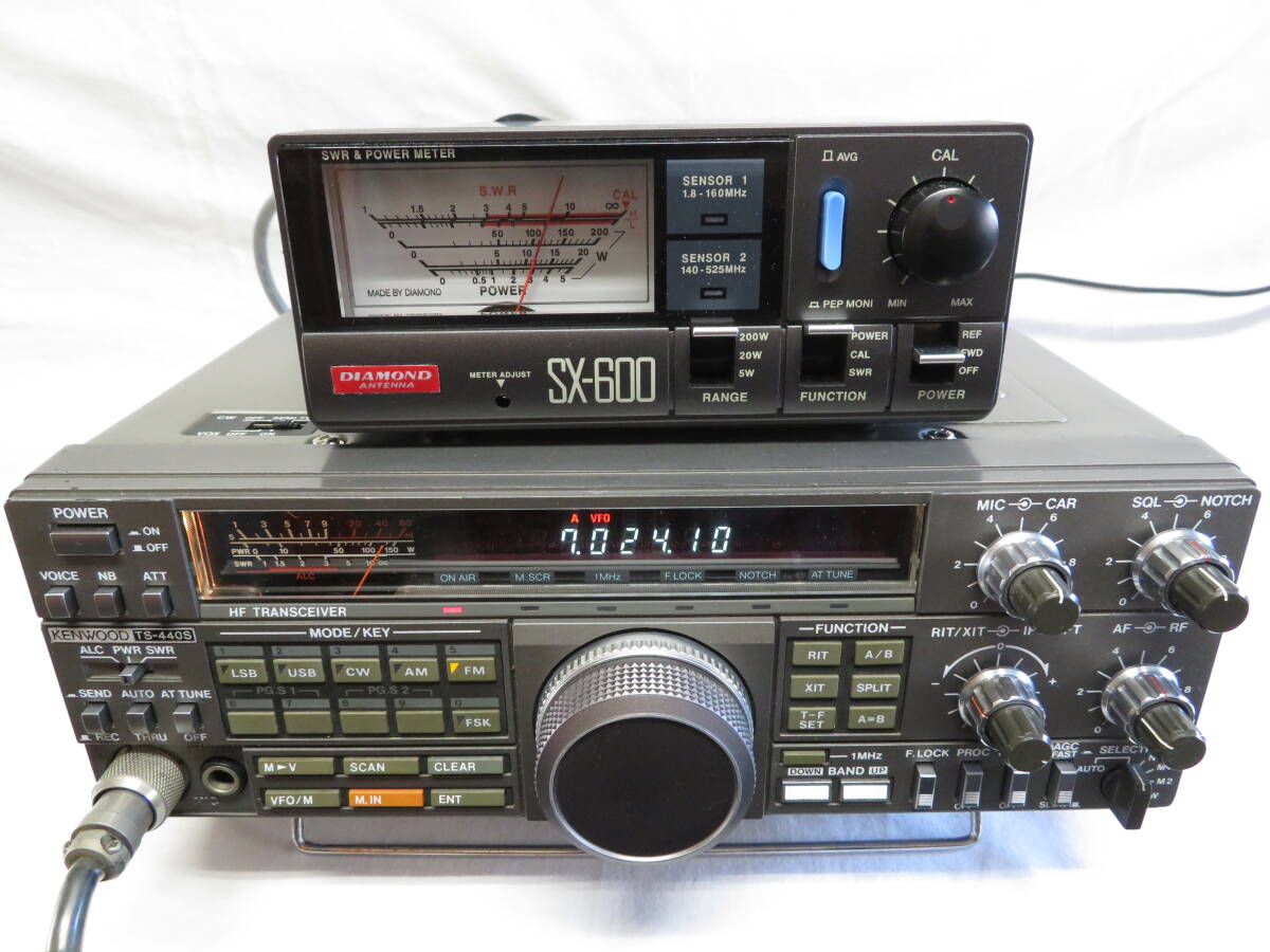 KENWOOD HF トランシーバー TS-440SA中古、ジャンク品の画像4