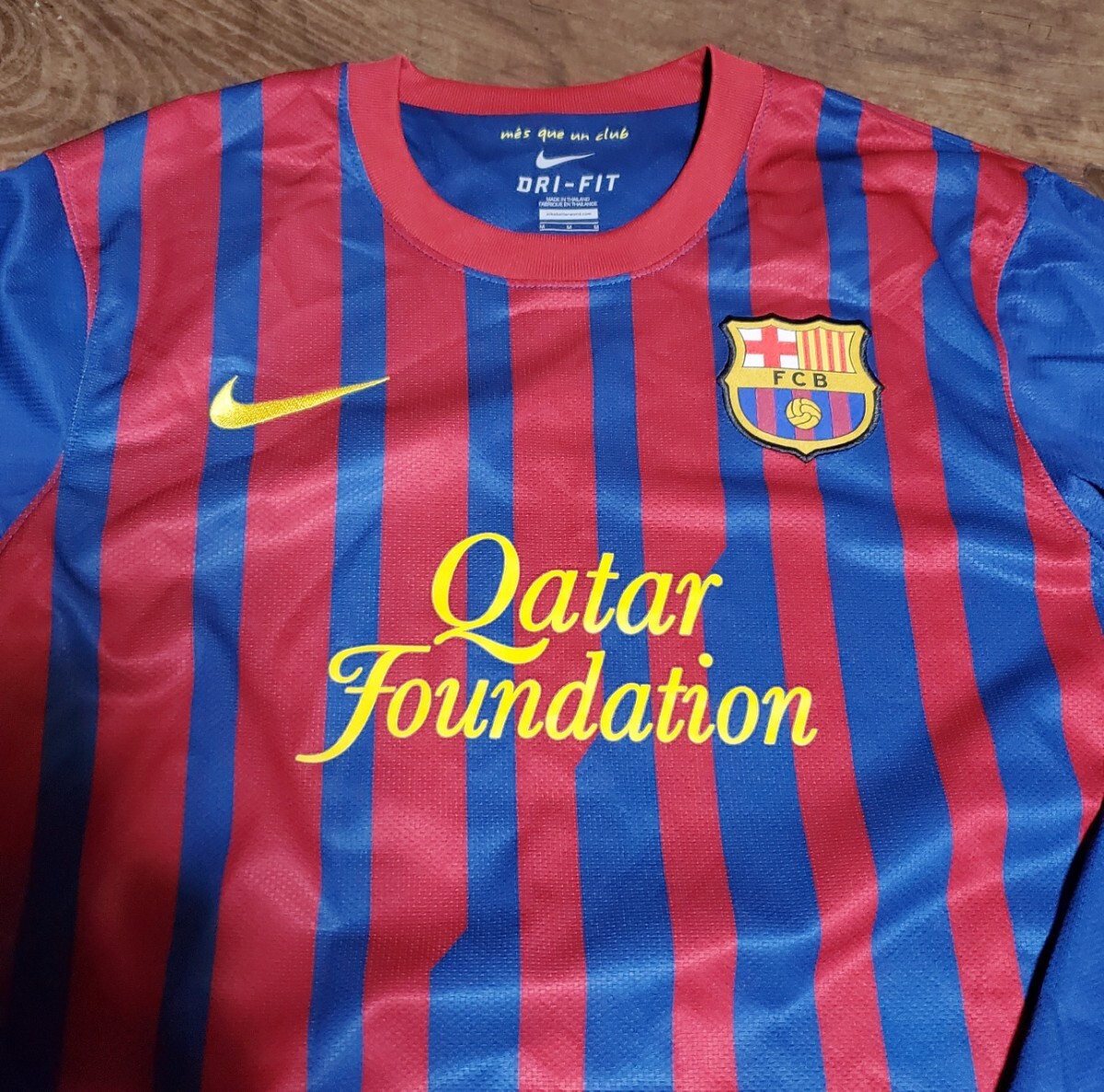 値下げ交渉 2011-12 CWC 優勝 FCバルセロナ NIKE 長袖 検)11 2012 FIFA CLUB WORLD CUP CHAMPIONS BARCELONA L/S MESSI INIESTA メッシ Y2K