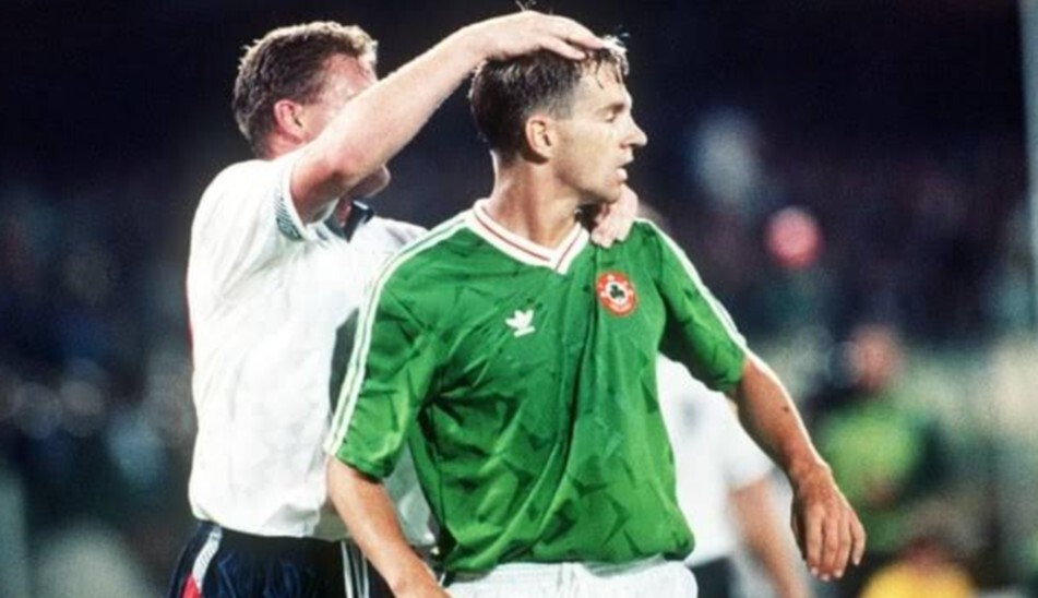 値下げ交渉 1990-92年 アイルランド代表 adidas OPEL XL 検)90 91 1991 1992 Republic Of Ireland FIFA WC WORLD CUP ITALY Roy Keane Y2K_画像10