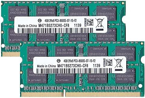 PC3-8500(DDR3-1066) SO-DIMM 4GB×2枚組 メモリンゴブランドノートPC用メモリ iMac/Mac m_画像1