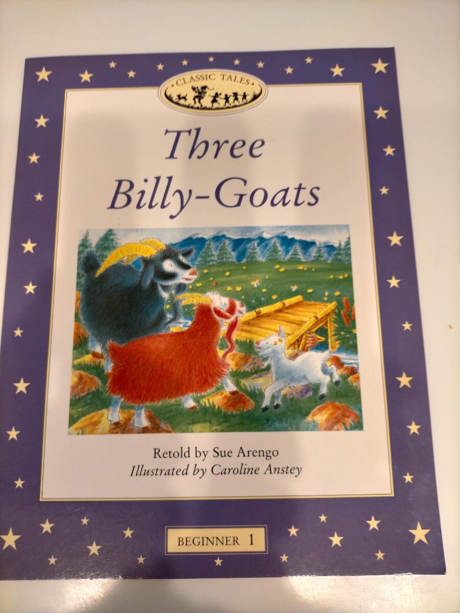 【送料無料、追跡サービス付き、匿名配送】　Three Billy-Goats The Gingerbread Man 計2冊