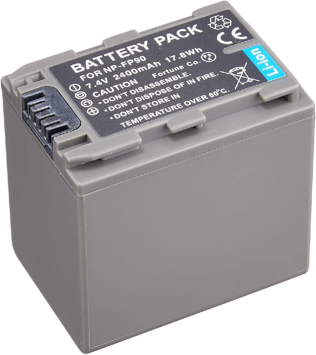 セットDC04 対応USB充電器 と Sony NP-FP90 互換バッテリー_画像4