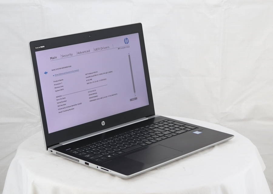 hp ProBook 450 G5 - Core i5 7200U 2.50GHz 8GB ■現状品の画像2