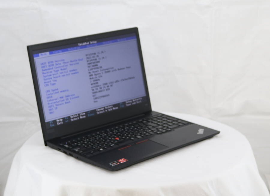 lenovo 20NFS05H00 ThinkPad E595 AMD Ryzen 5 3500U with Radeon Vega Mobile Gfx 4GB ■現状品の画像2