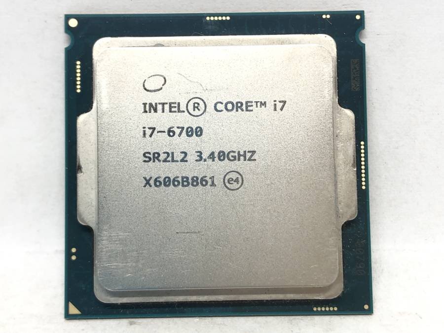 intel - CPU 計2枚セット まとめ売り i7-7700 6700■現状品の画像2