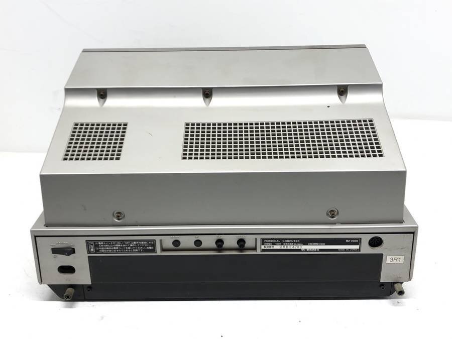 SHARP MZ-2000 旧型PC■現状品_画像3