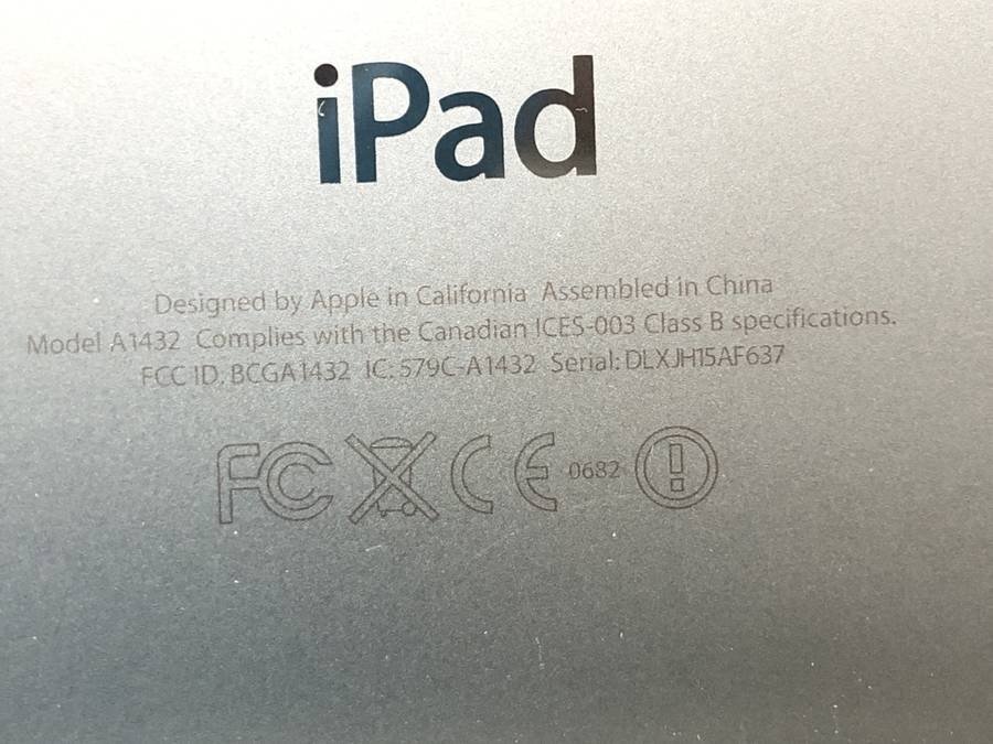 Apple A1432 iPad mini 16GB Wi-Fiモデル■現状品【TB】の画像3
