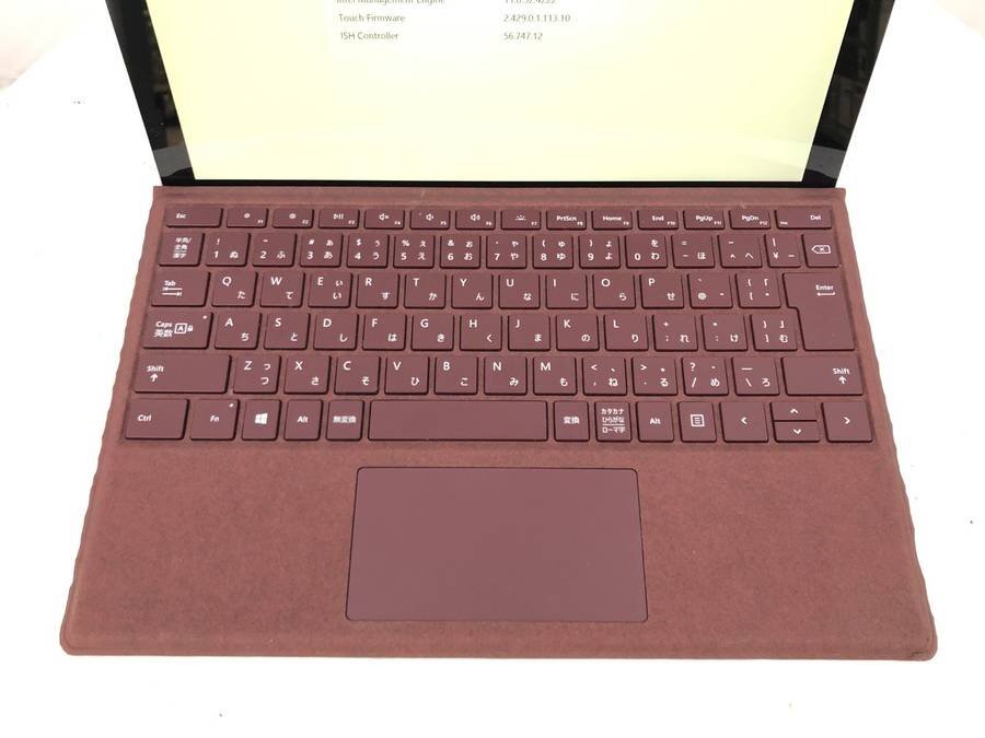 Microsoft 1796 タブレット Surface Pro 5　Core m3-7Y30 1.00GHz 4GB 128GB(SSD)■現状品_画像5