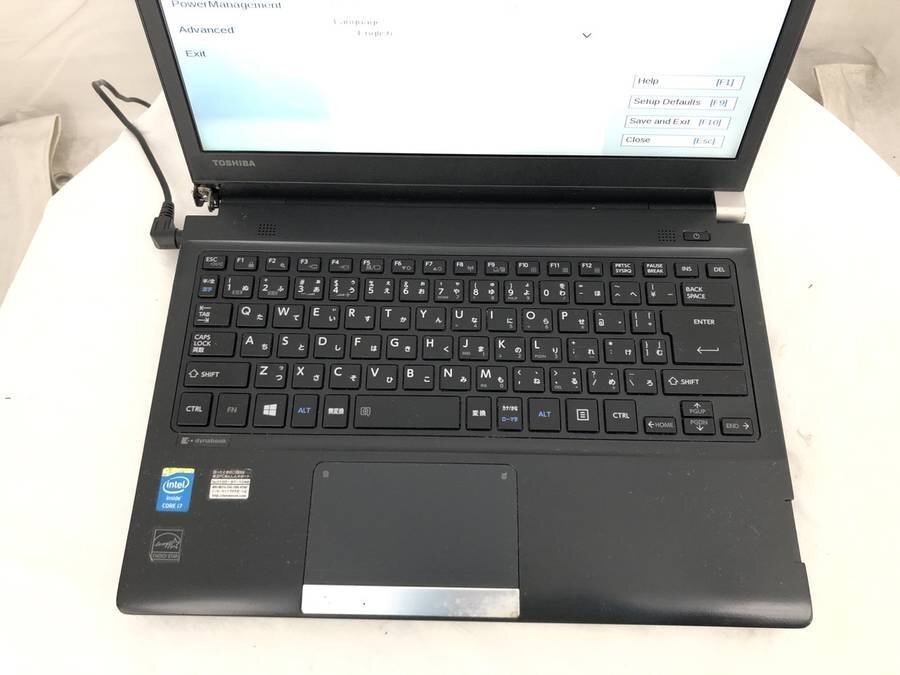 TOSHIBA PR83PBP-BHA dynabook R83/PB Core i7 4710MQ 2.50GHz 8GB ■現状品の画像5