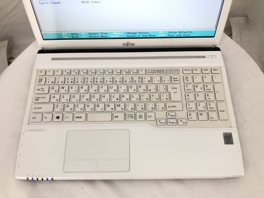 FUJITSU FMVA53SW LIFEBOOK AH53/S Core i7 4712MQ 2.30GHz 4GB # текущее состояние товар 