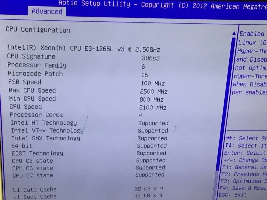 mouse computer MPro-SV220ESX server Xeon E3-1265L v3# present condition goods 