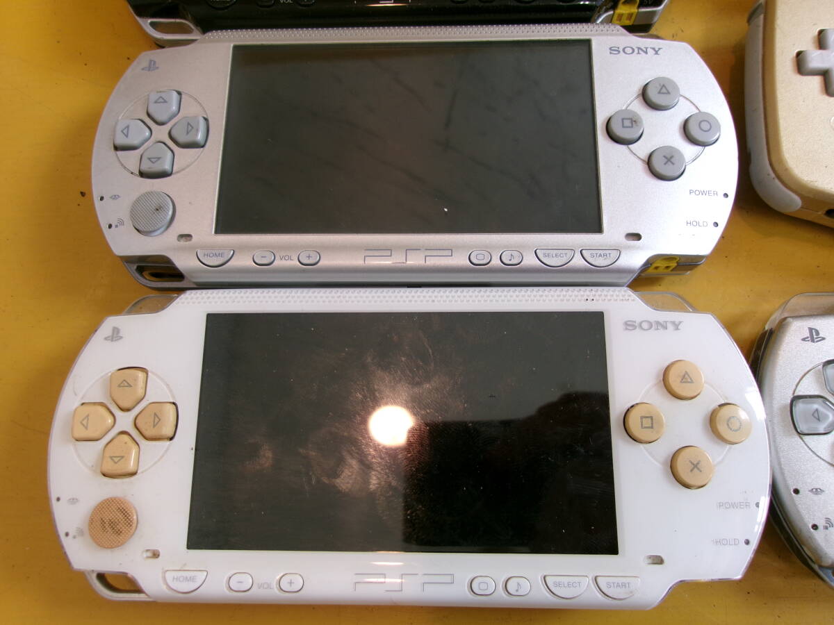 (D-1906)ゲーム機 各種 SONY PSP 1000 x4 2000 x1 3000 x1 NINTENDO GAMEBOY ADVANCE x2 GAMEBOY ADVANCE SP x2 DSLite x2 現状渡しの画像2