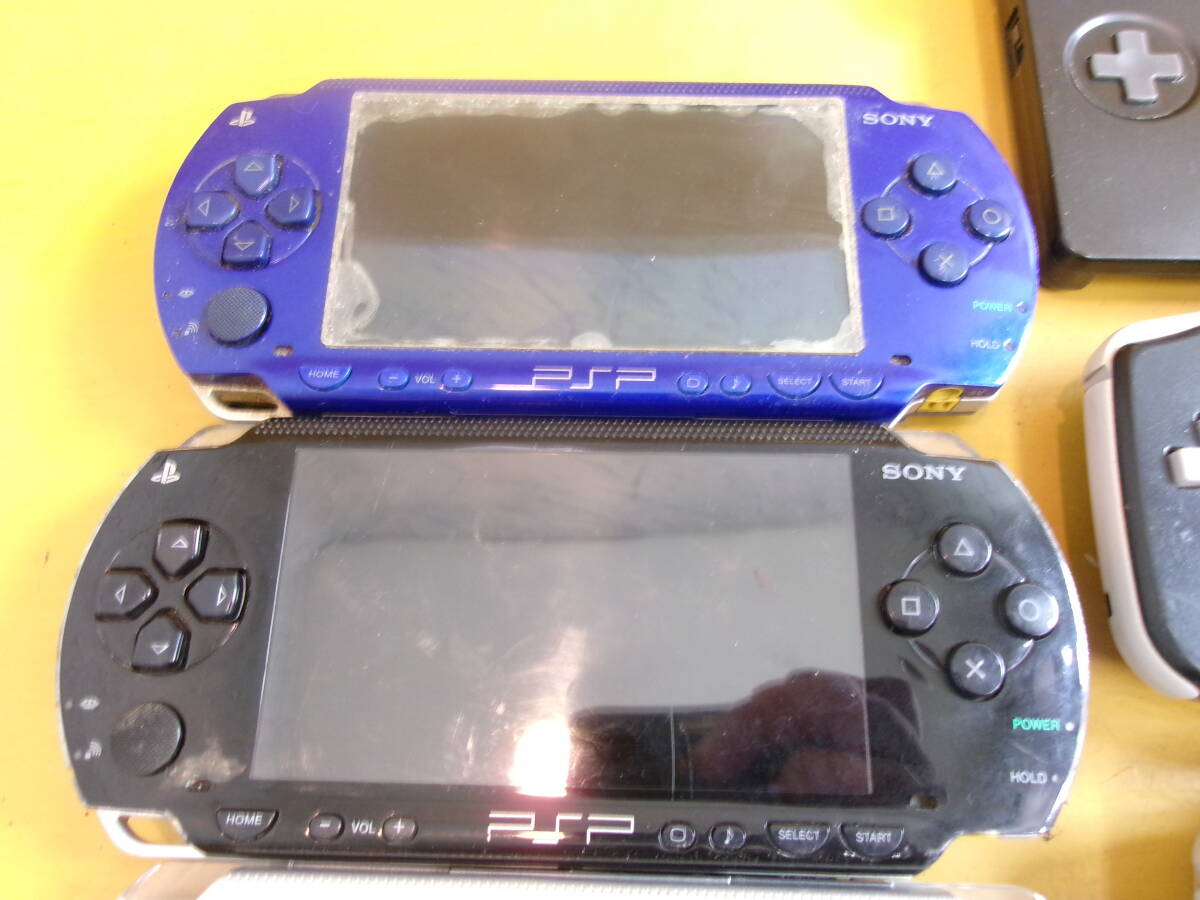 (D-1906)ゲーム機 各種 SONY PSP 1000 x4 2000 x1 3000 x1 NINTENDO GAMEBOY ADVANCE x2 GAMEBOY ADVANCE SP x2 DSLite x2 現状渡しの画像3