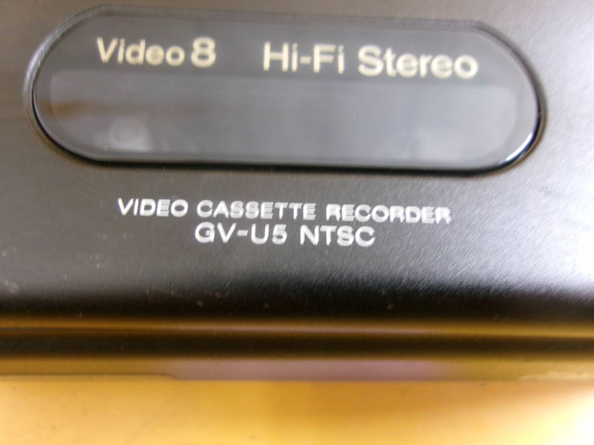 (Z-2)SONY ビデオカセットレコーダー GV-U5 動作未確認 現状品の画像2