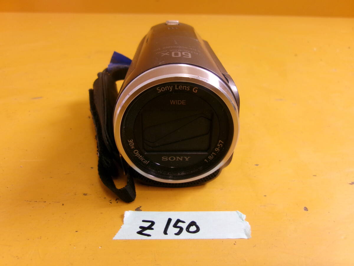 (Z-150)SONY デジタルビデオカメラ HDR-CX680 動作未確認 現状品の画像1