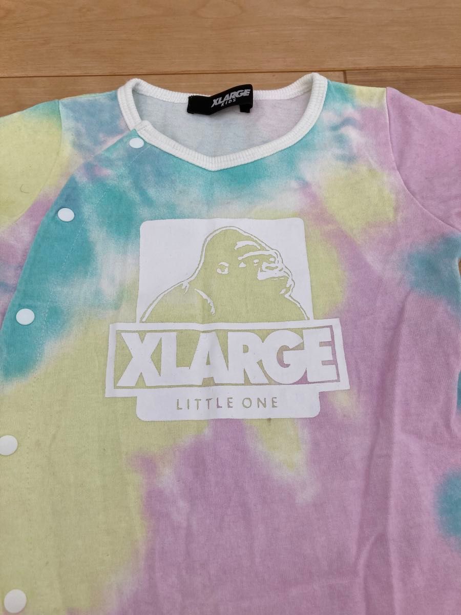 XLARGE KIDS 半袖ロンパース