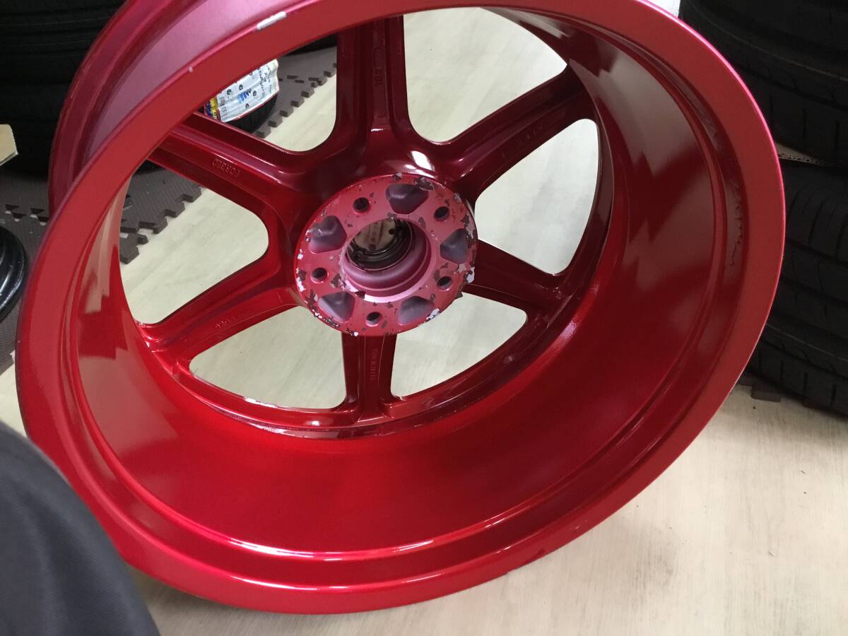 ｊ67◆RAYS；VOLKRACINGDAYTONASPEED◆レイズボルクレーシングデイトナスピード◆18×7.5J+38PCD114.3/5H◆クラウンカムリスカイライン_画像8