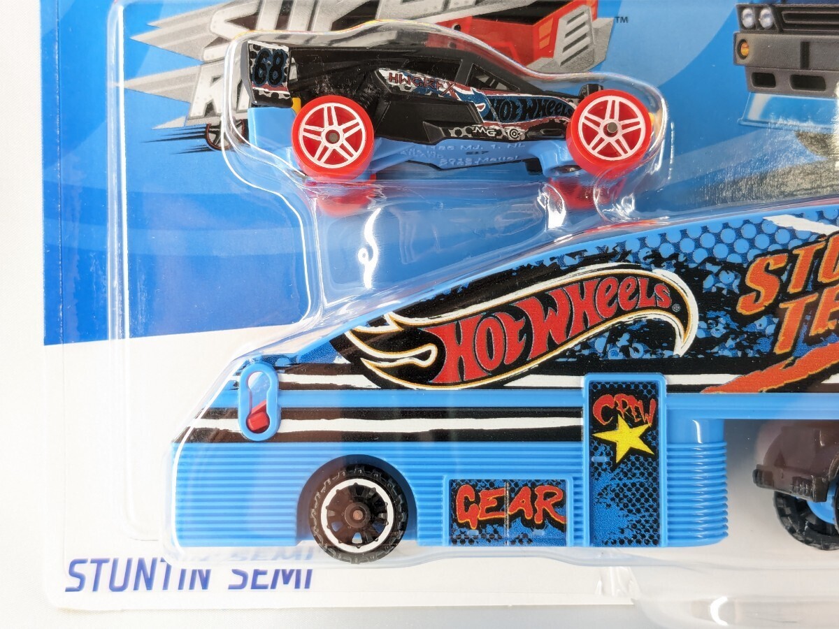 US版 ホットウィール スーパーリグ スタンティン セミ Hot Wheels Super Rigs Stuntin Semi Truck gbf16 日本未入荷の画像3