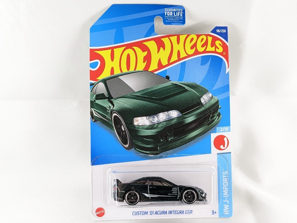 US版 ホットウィール カスタム アキュラ インテグラ Hot Wheels Custom '01 Acura Integra GSR L2593 HCV84_画像4