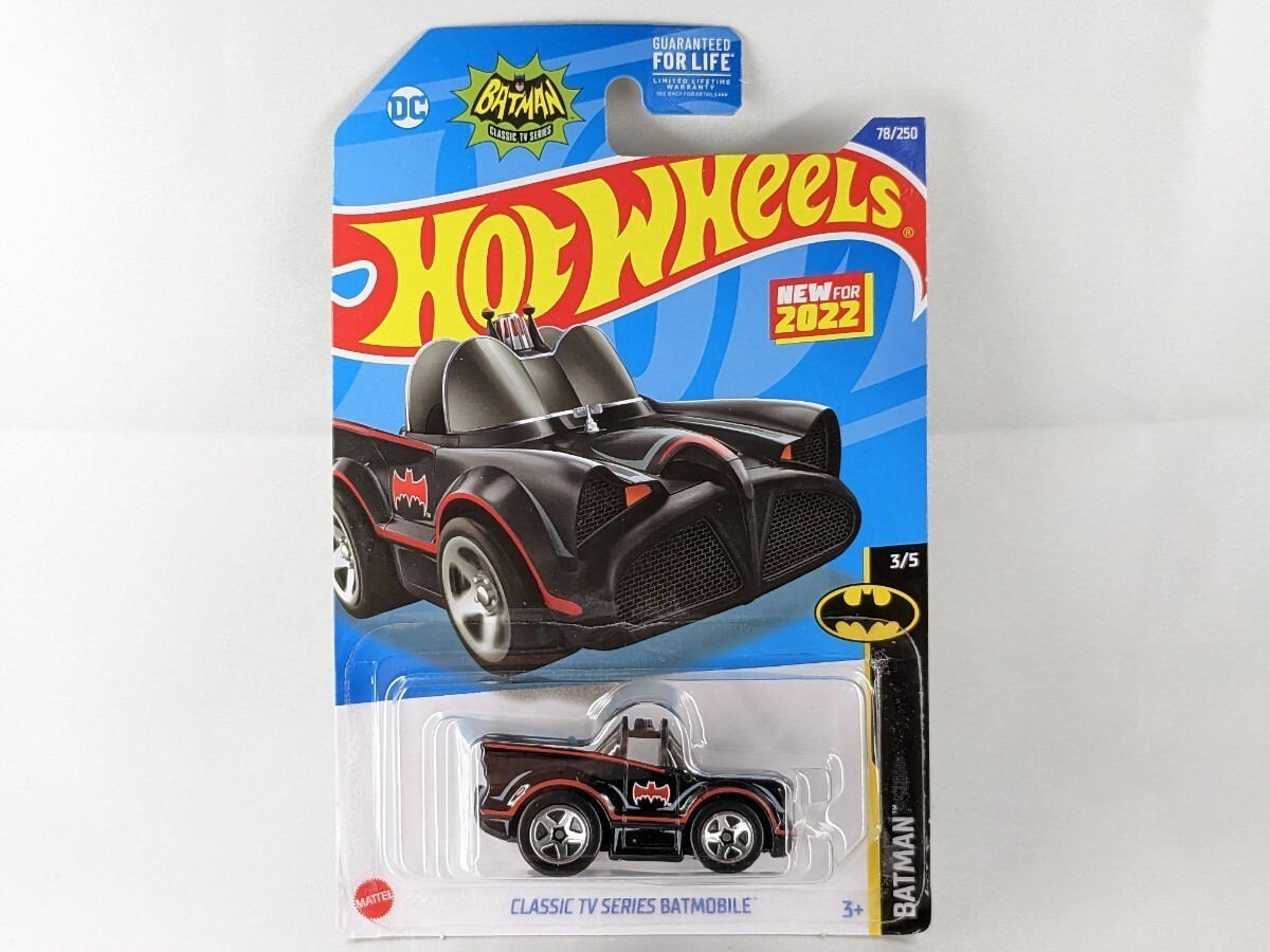 US版 ホットウィール バットマン クラシック バットモービル Hot Wheels Classic TV batmobile L2593 HCT04_画像6