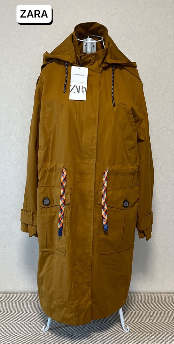 ZARA】ザラ アウター パーカー フーデッド モッズ コート ZARA】ザラ アウター パーカー フーデッド モッズ コート
