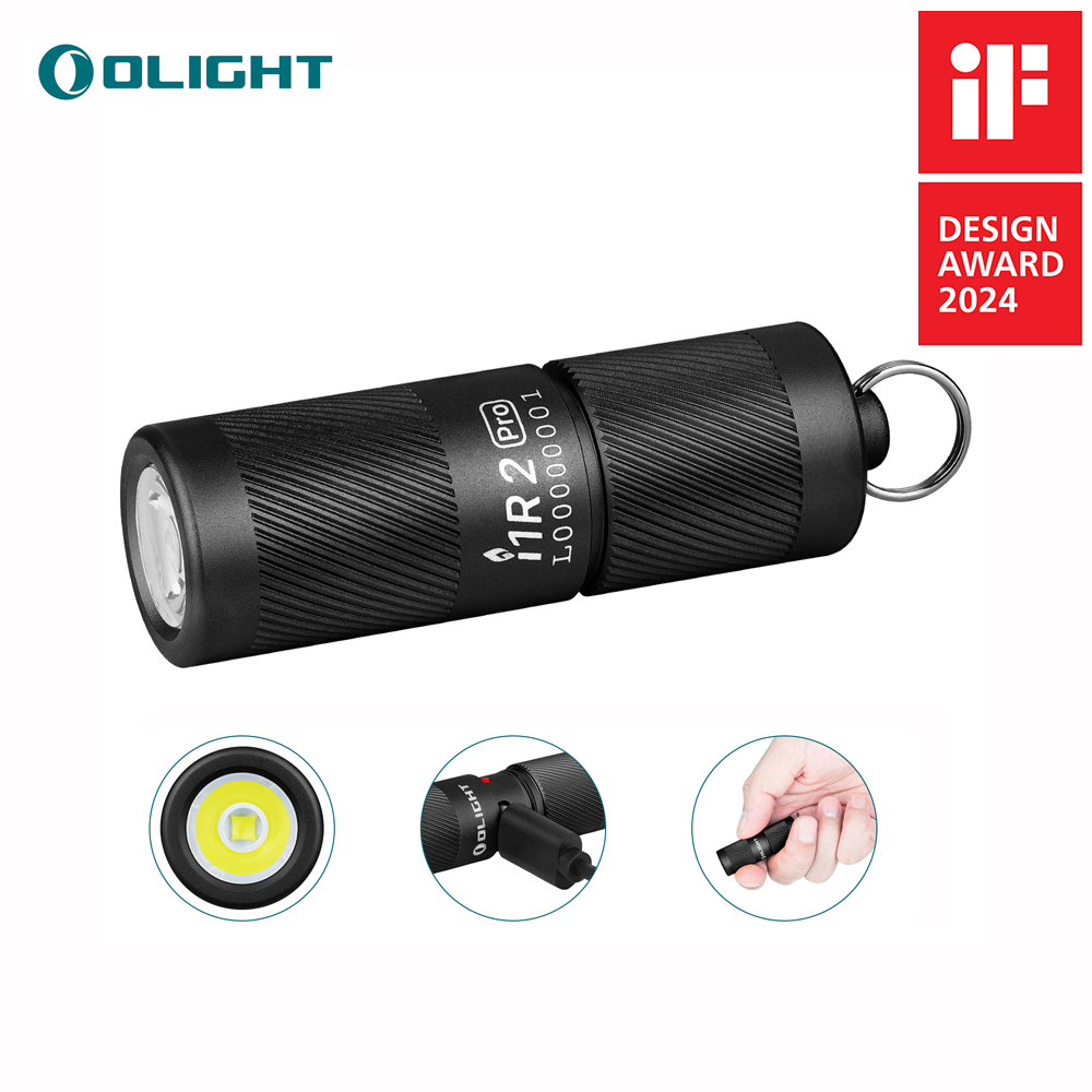 OLIGHT( Olight ) I1R 2 PRO flashlight 180 lumen minilite key holder IPX8 waterproof led light Type-c charge disaster prevention walk urgent for microminiature 