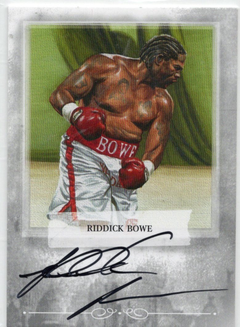 2009 Sports Kings LP Boxing ボクシング AUTOGRAPH 直筆サイン カード RIDDICK BOWE リディック・ボウ 新品ミント状態品_画像1