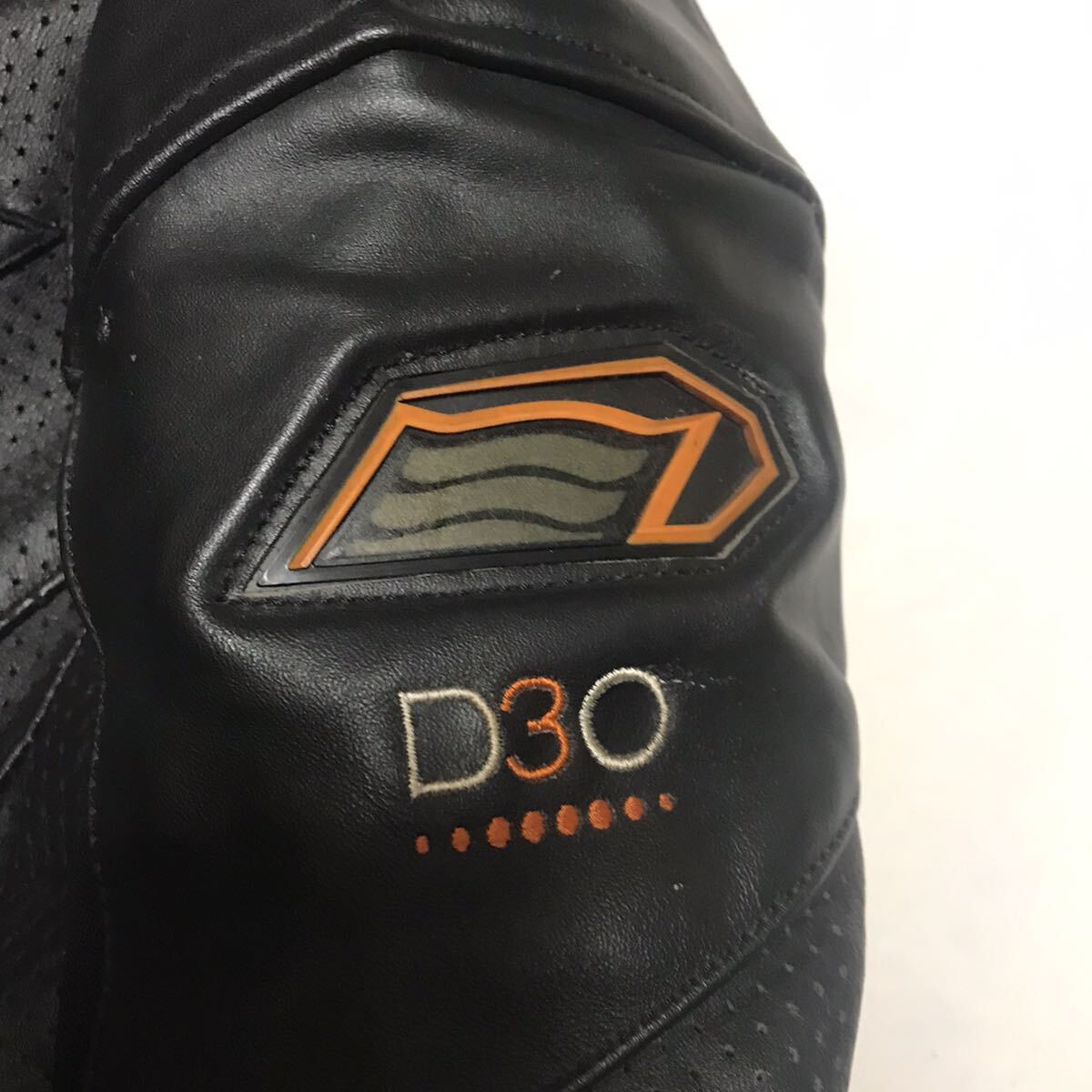 HYOD D3O レザージャケット ヒョウドウ ライダースジャケット mh-006 肩 肘 バイク 背パッドの画像2