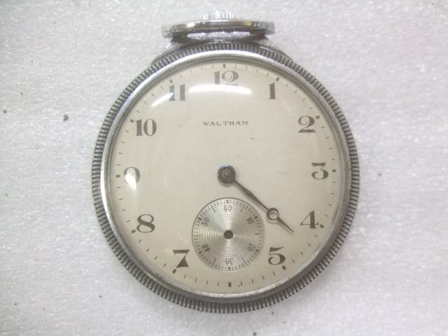 アンティーク12sウォルサム15石懐中時計修理用ジャンク品 Z699の画像1