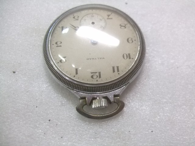 アンティーク12sウォルサム15石懐中時計修理用ジャンク品 Z699の画像3