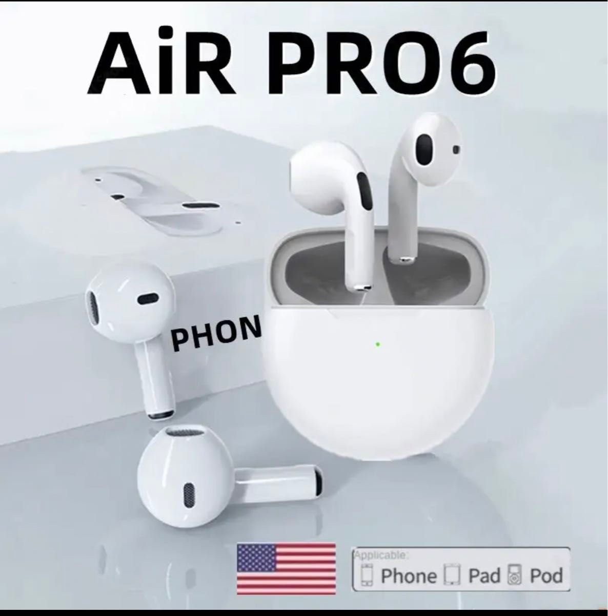 Bluetooth イヤホン AiR PRO6