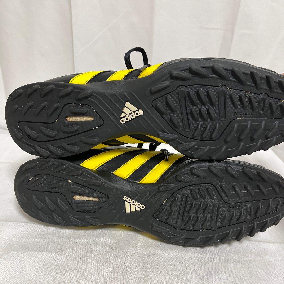 和290★ adidas アディダス アディクエストラ TRX TF サッカー フットサル シューズ 28 ブラック メンズ _画像5