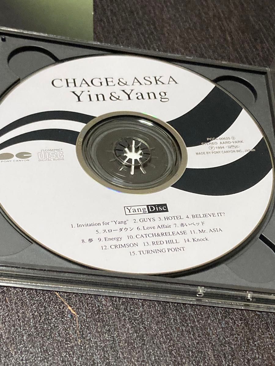 [CD]  CHAGE & ASKA / Yin & Yang. CD2枚組