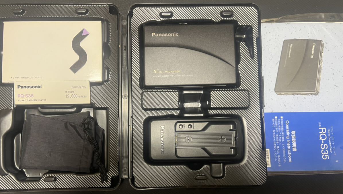 Panasonic RQ-S35 カセットプレーヤー 未使用品 外箱無し の画像1