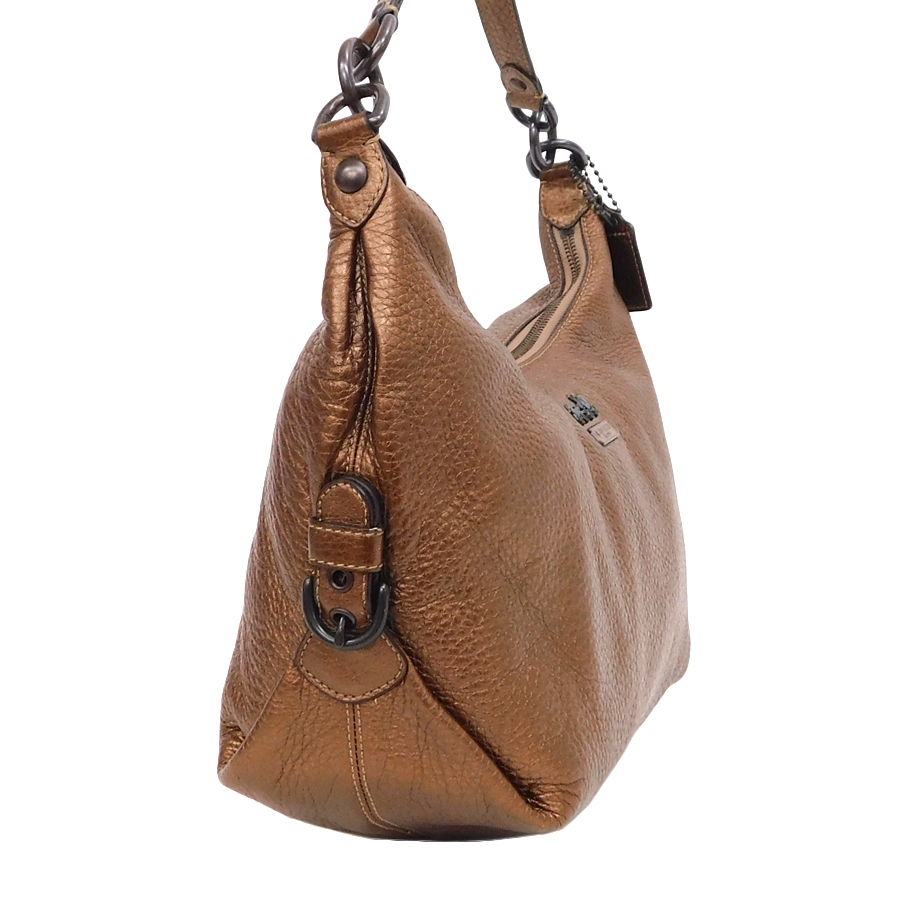 1 jpy # ultimate beautiful goods Coach 2WAY bag mia leather brown group lady's handbag shoulder ..14304 COACH #E.Bmo.tI-28